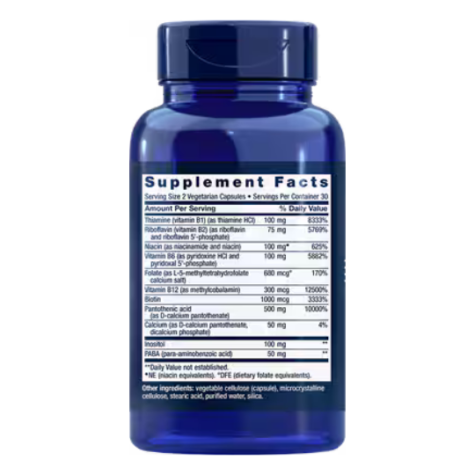 Life Extension Bio Active Complete B-Complex - 60 Caps